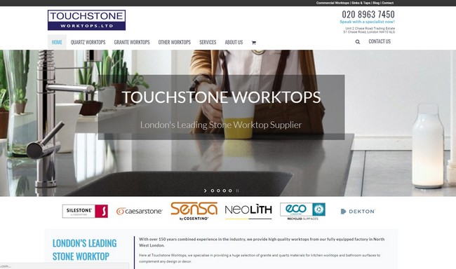 A New Online Look for Touchstone Worktops